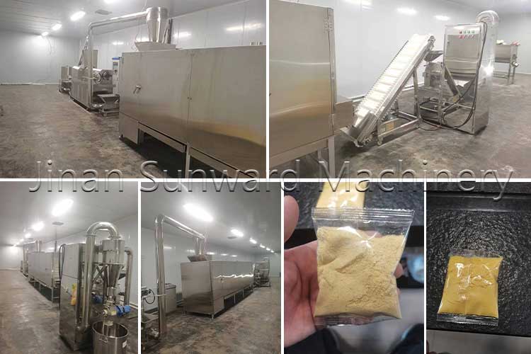 新疆即食粥加工機器營養粉生產線